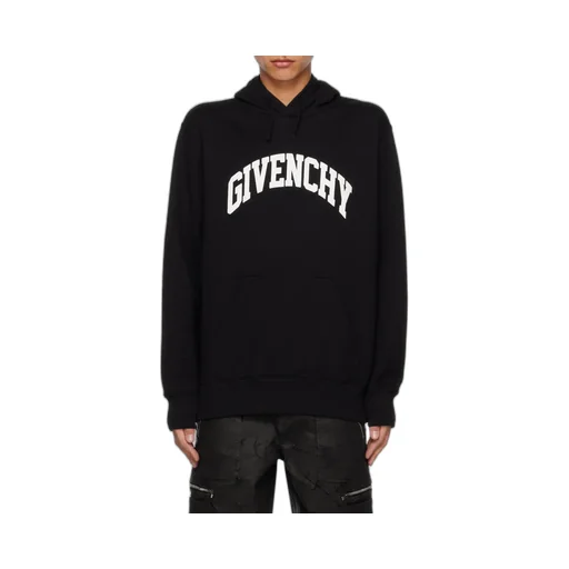 Logo Printed Drawstring Hoodie