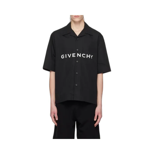 Logo Printed Short-Sleeved Shirt
