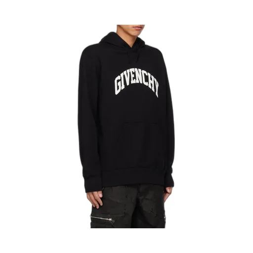 Logo Printed Drawstring Hoodie
