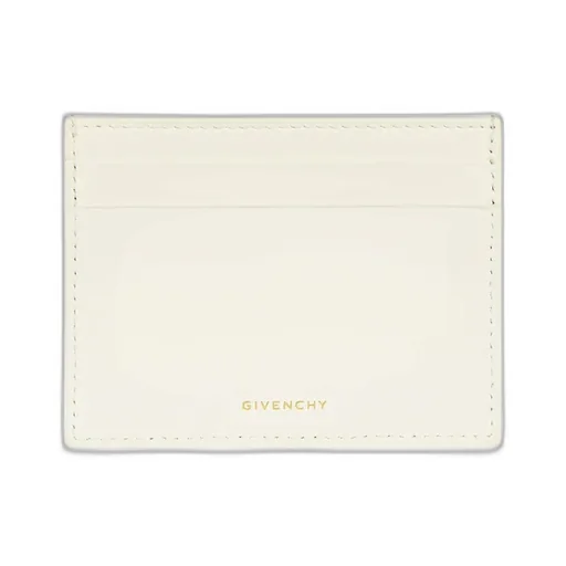 G Cut Card Holder In 4G Coated Canvas And Leather