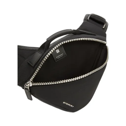 Small G-Zip Triangle Shoulder Bag