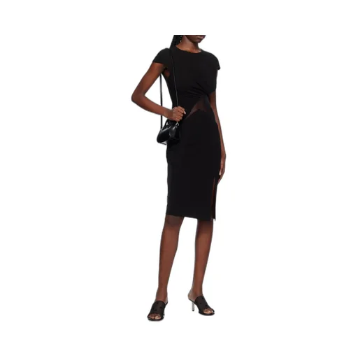 Cut-Out Midi Dress