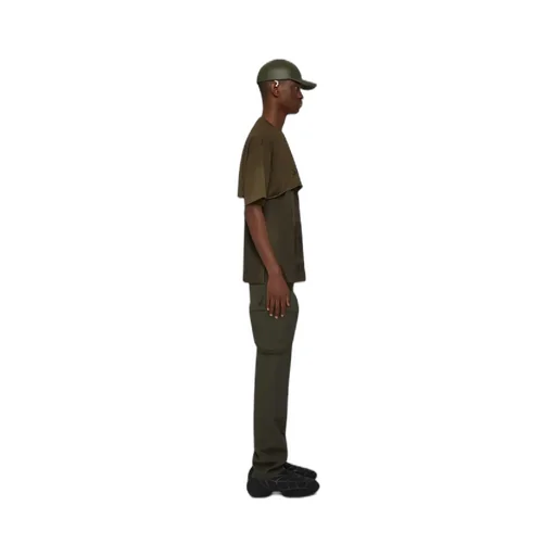 Slim Fit Cargo Pants In Wool