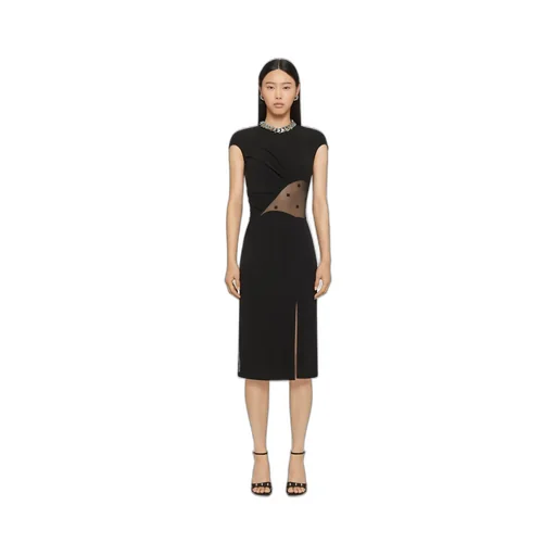 Cut-Out Midi Dress