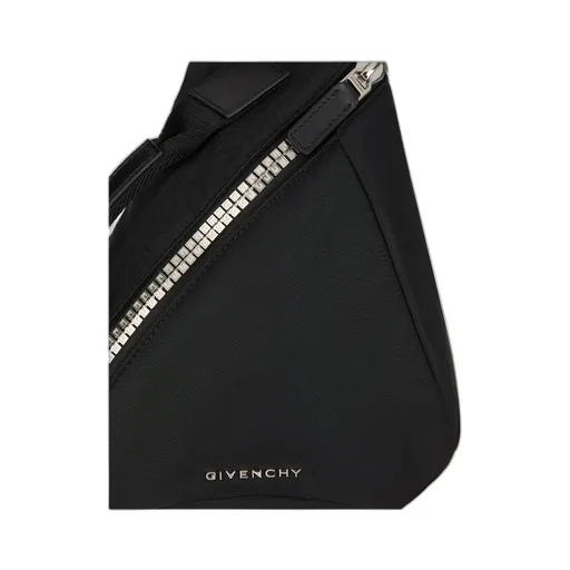 Small G-Zip Triangle Shoulder Bag