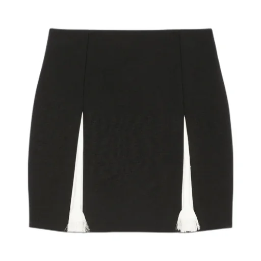 Slit Detailed Mini Skirt