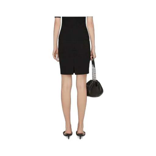 4G Motif Knitted Skirt