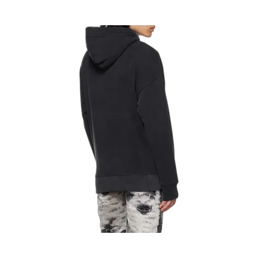 Logo Print Drawstring Hoodie