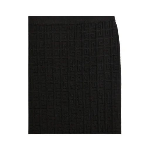 4G Motif Knitted Skirt