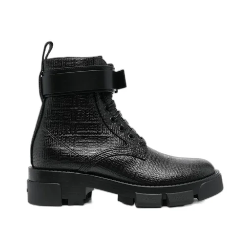 Lace-Up Ankle Boots