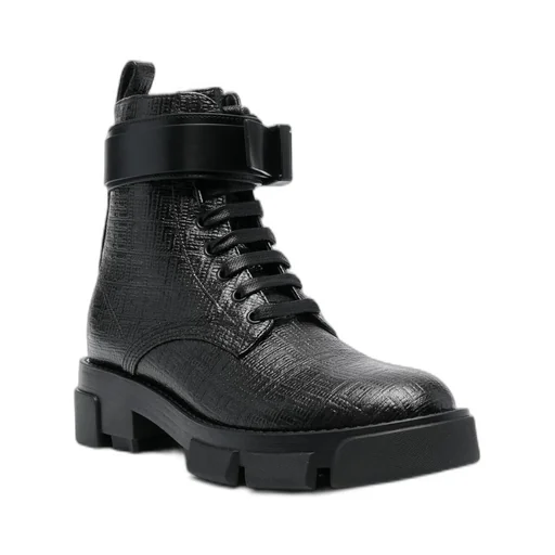Lace-Up Ankle Boots