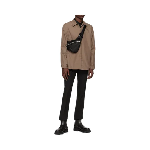 Small G-Zip Triangle Shoulder Bag