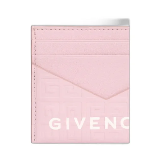 G Cut Card Holder In 4G Leather