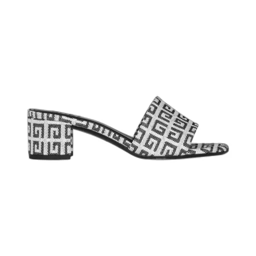 Mules In 4G Jacquard