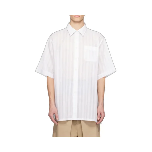 Striped Chiffon Shirt