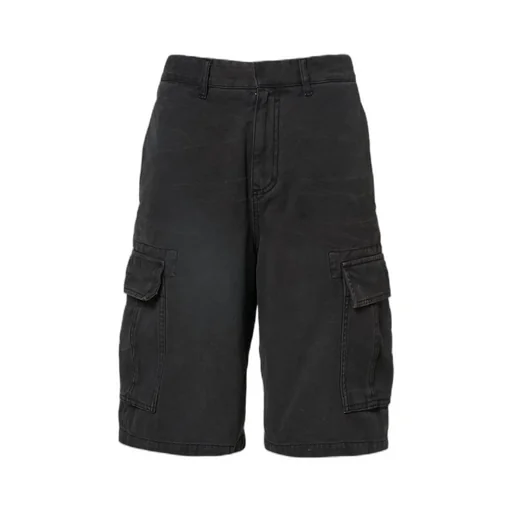 Faded Effect Cargo Shorts