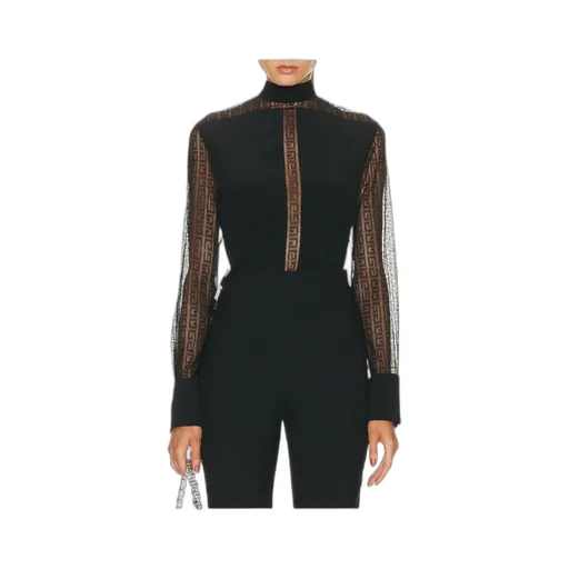 4G Monogram Long-Sleeved Top