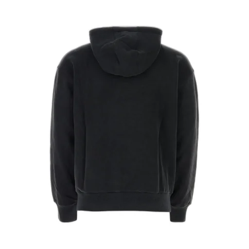 Pattern Printed Drawstring Hoodie