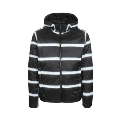 Striped Puffer Jacket