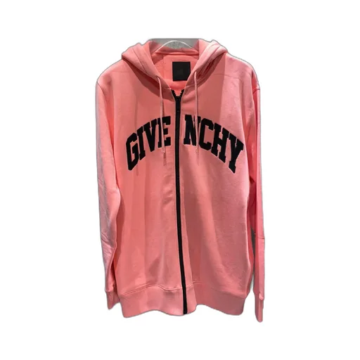 Logo Printed Zipped Hoodie