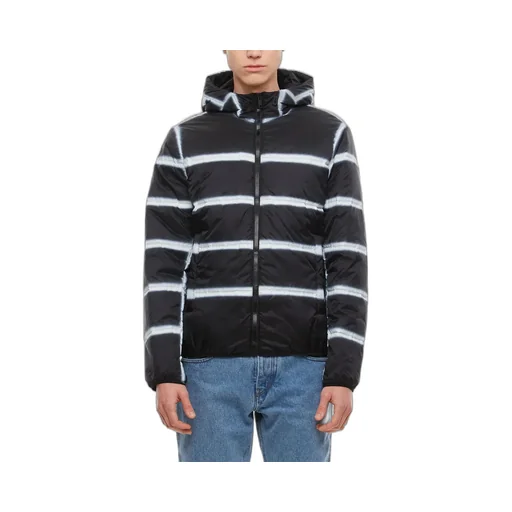 Striped Puffer Jacket