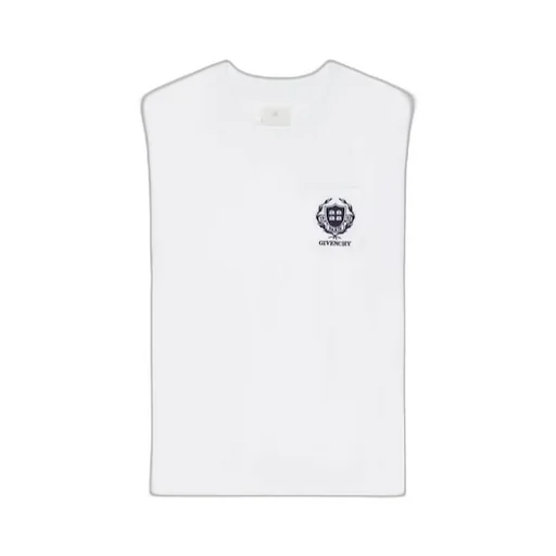 Crest Logo Embroidered T-Shirt