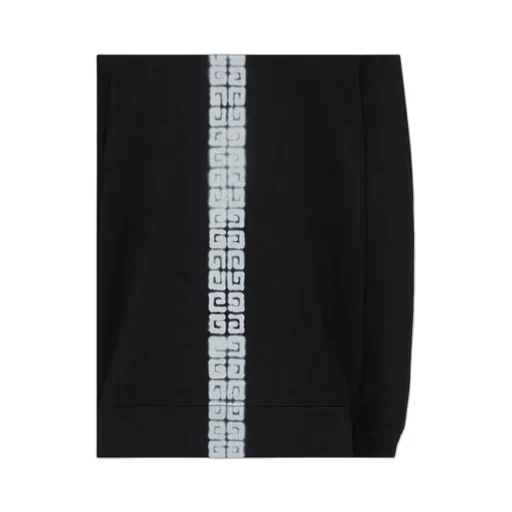 4G Tag Effect Drawstring Hoodie