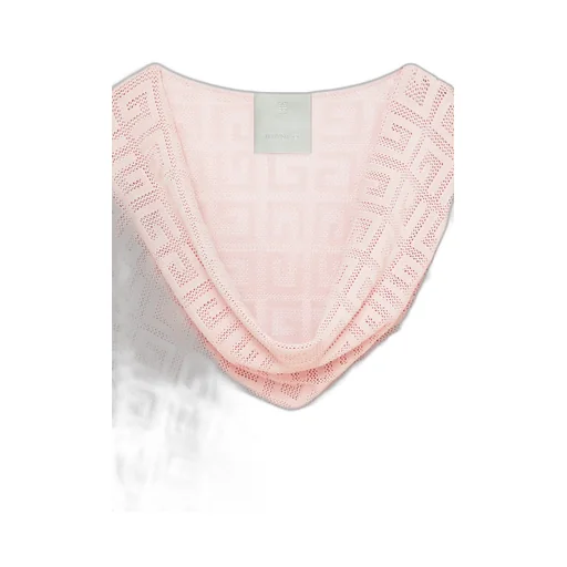 4G Jacquard Draped Sweater
