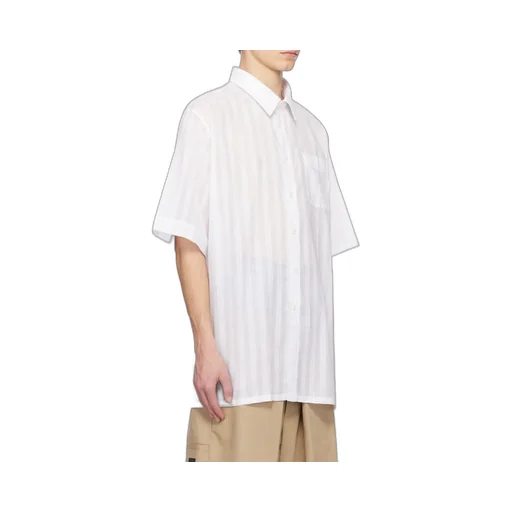 Striped Chiffon Shirt