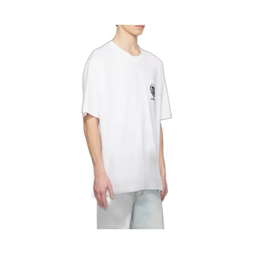 Crest Logo Embroidered T-Shirt