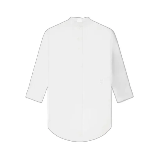 Collared Long-Sleeve Shirt Dress