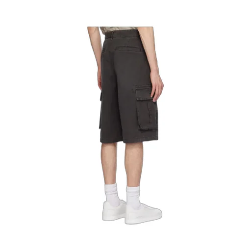 Faded Effect Cargo Shorts