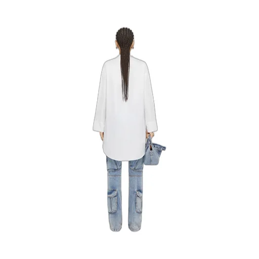 Collared Long-Sleeve Shirt Dress