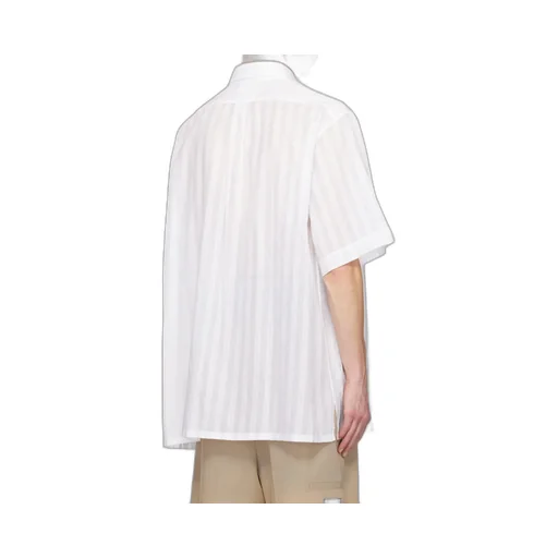 Striped Chiffon Shirt