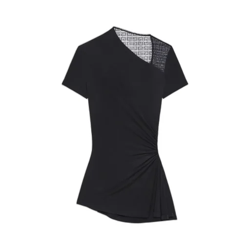 4G Lace Draped Top