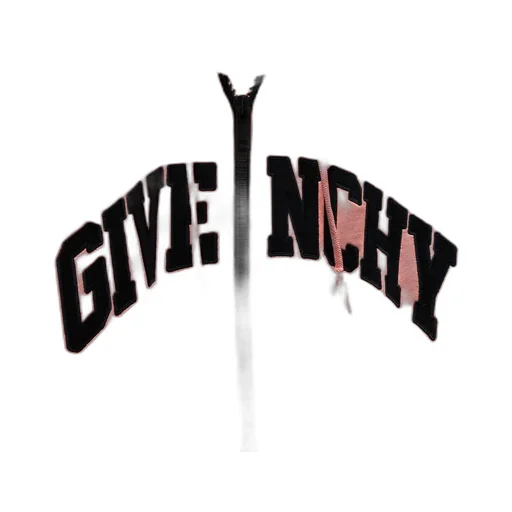 Logo Printed Zipped Hoodie