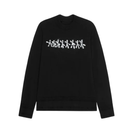 Graphic Printed Knit Jumper