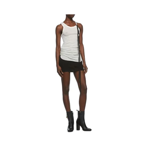 Mid-Rise Monogram Mini Skirt