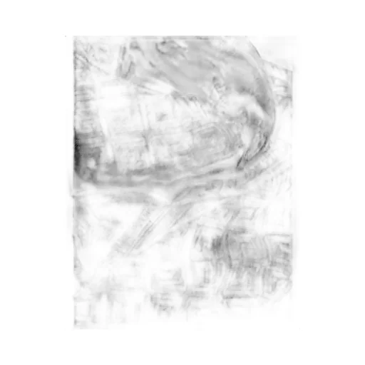 Monogram Print Frayed Scarf
