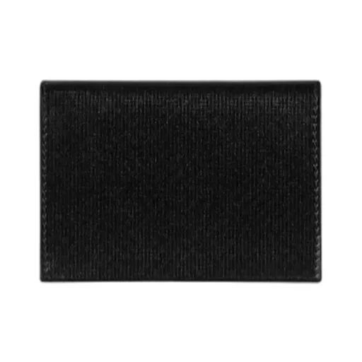 Logo Embossed Flap Card Holder