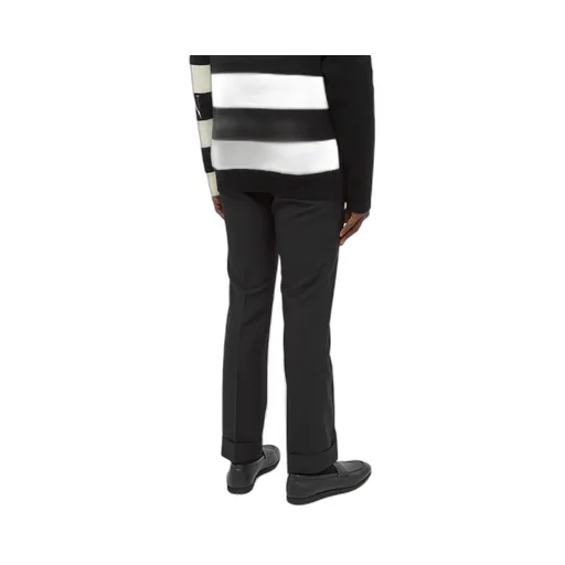 Straight-Leg Tailored Trousers