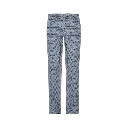 4G Monogram Straight-Leg Jeans