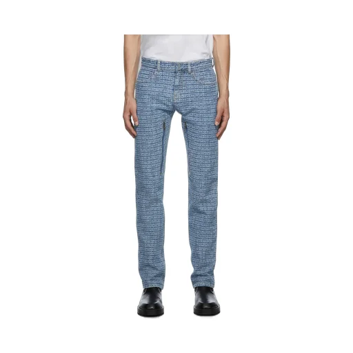 4G Monogram Straight-Leg Jeans