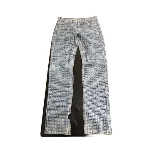 4G Monogram Straight-Leg Jeans