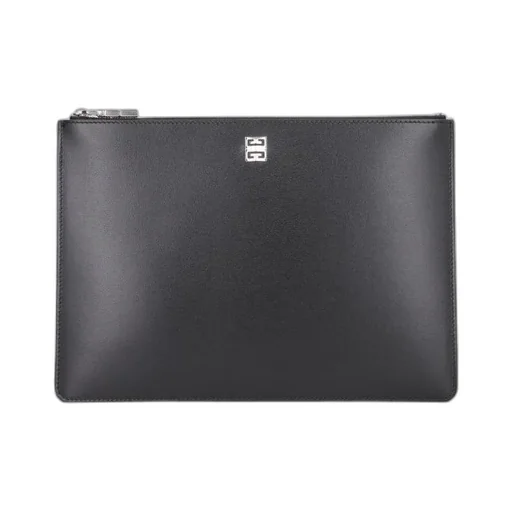 4G Medium Leather Clutch