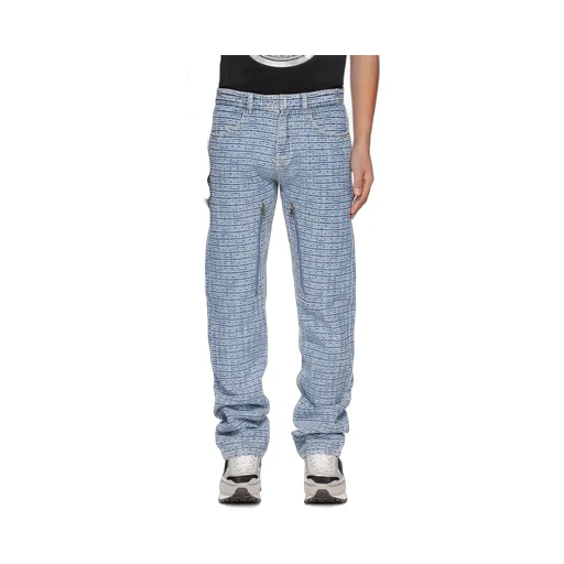 4G Monogram Straight-Leg Jeans