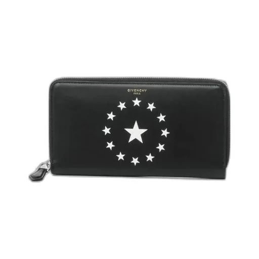 Star Printed Zipper Wallet