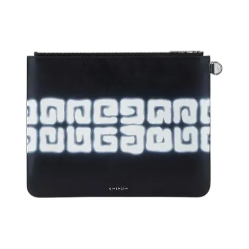 4G Tag Effect Printed Large Pouch