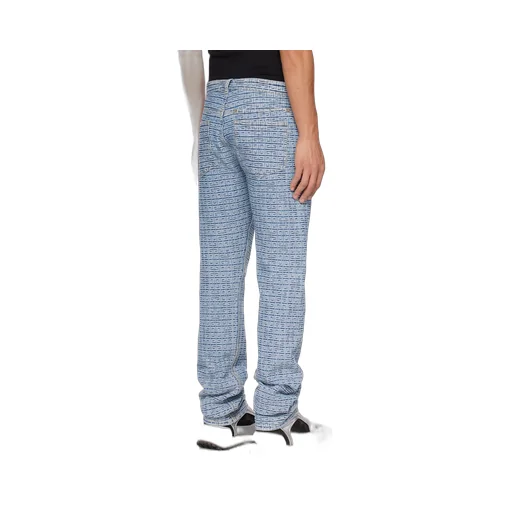 4G Monogram Straight-Leg Jeans
