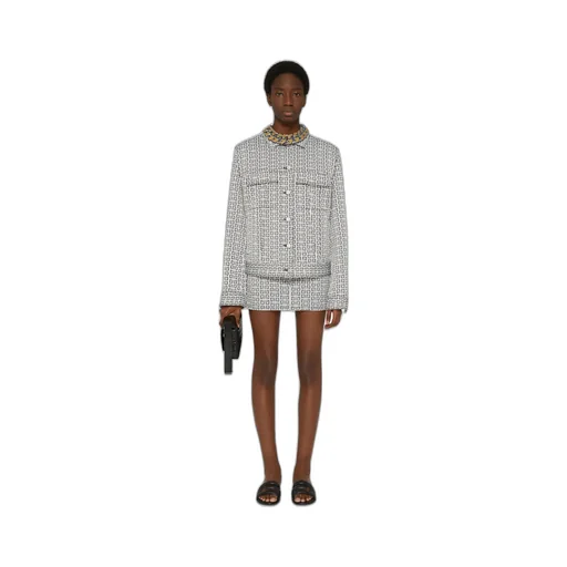 4G Jacquard Mini Skirt